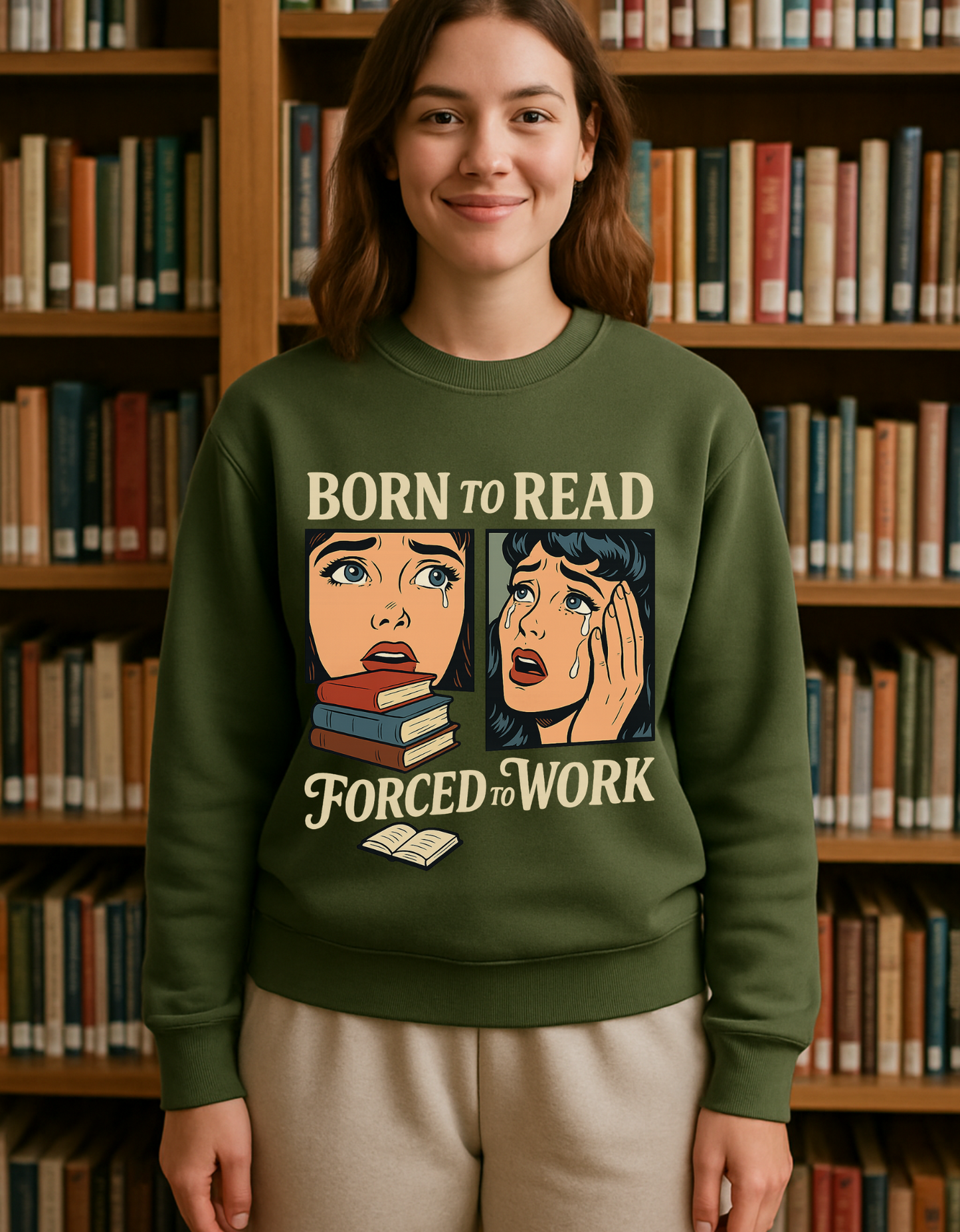 Tears of a Reader Sweatshirt