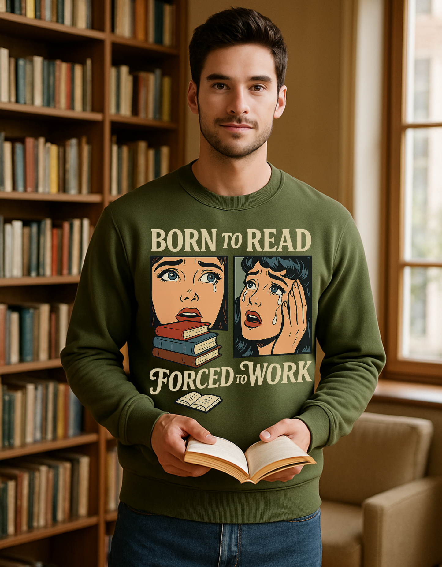 Tears of a Reader Sweatshirt
