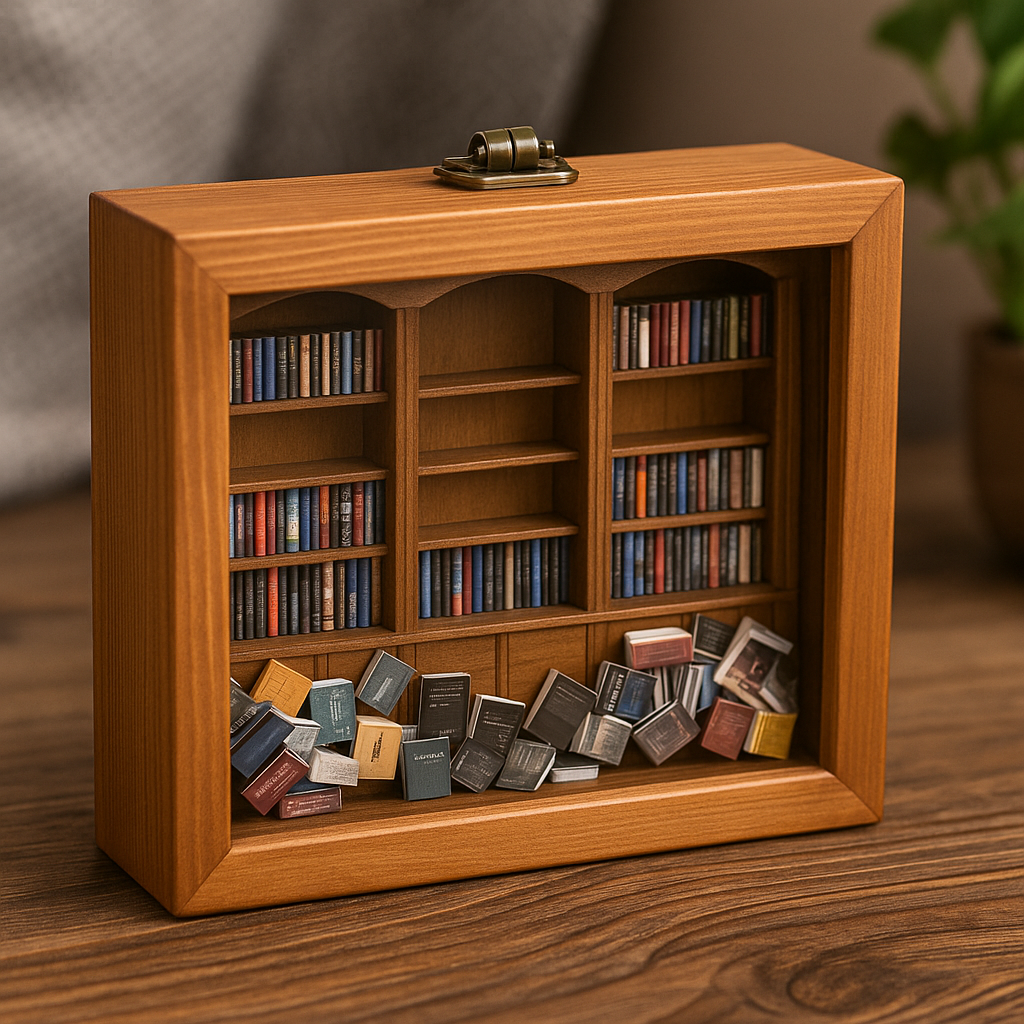 Miniature Library in a Box